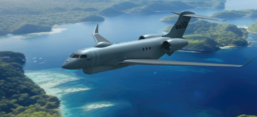 Un avion Global de Bombardier