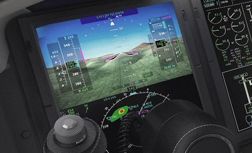 Challenger 350 cockpit technology