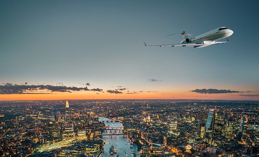 Global 5000 destination anywhere