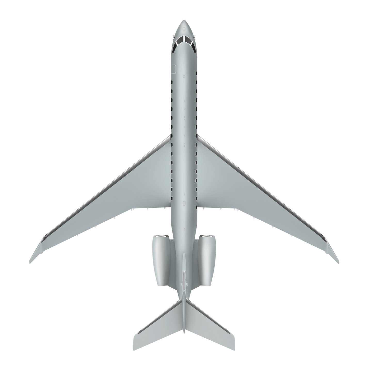 Global 7500 top view