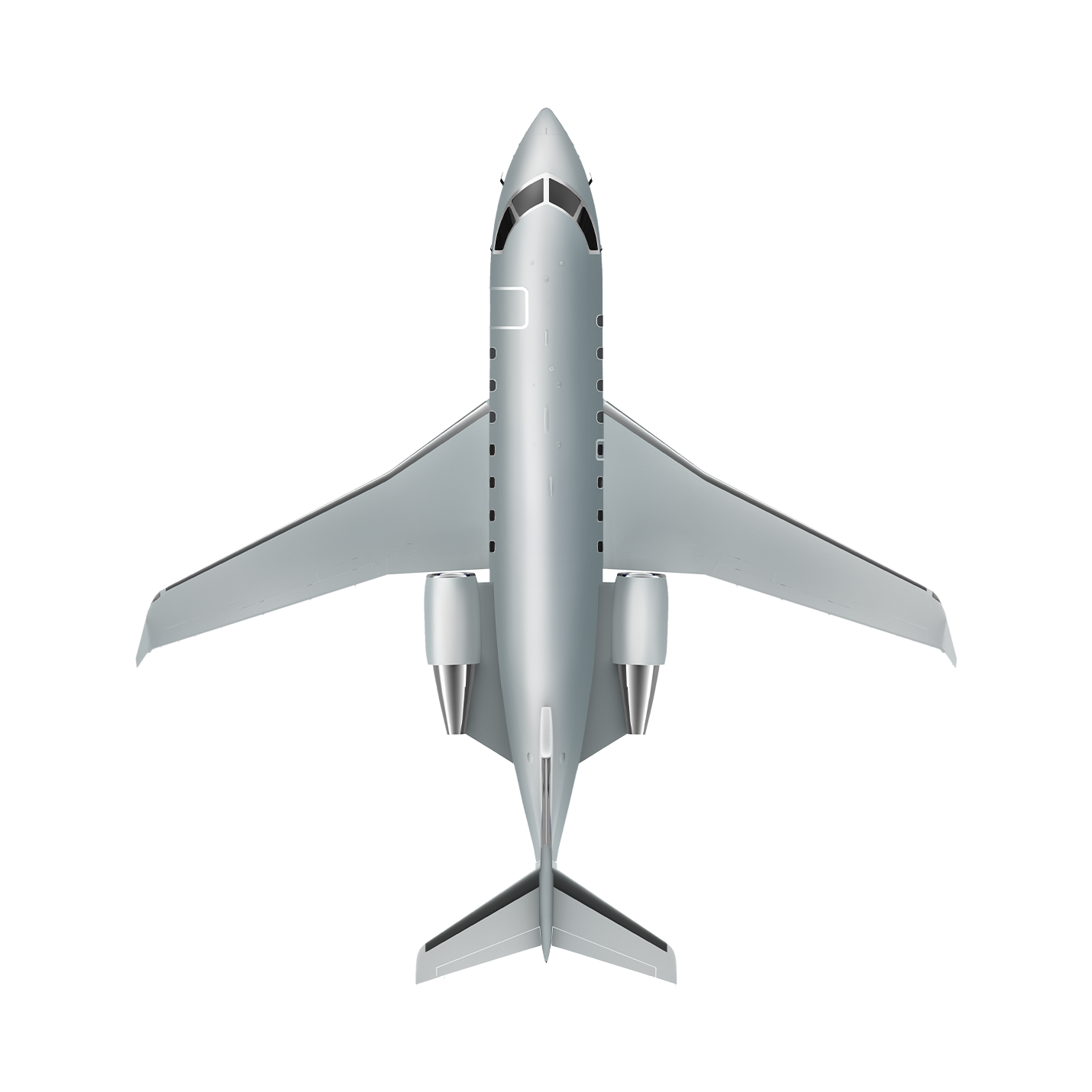 Challenger 650 top view