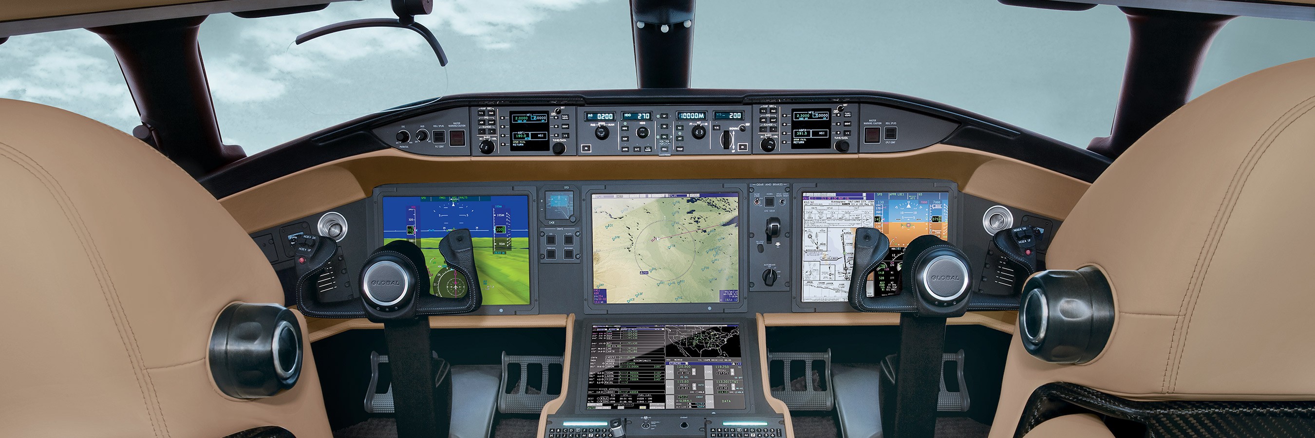 Global 5000 Cockpit