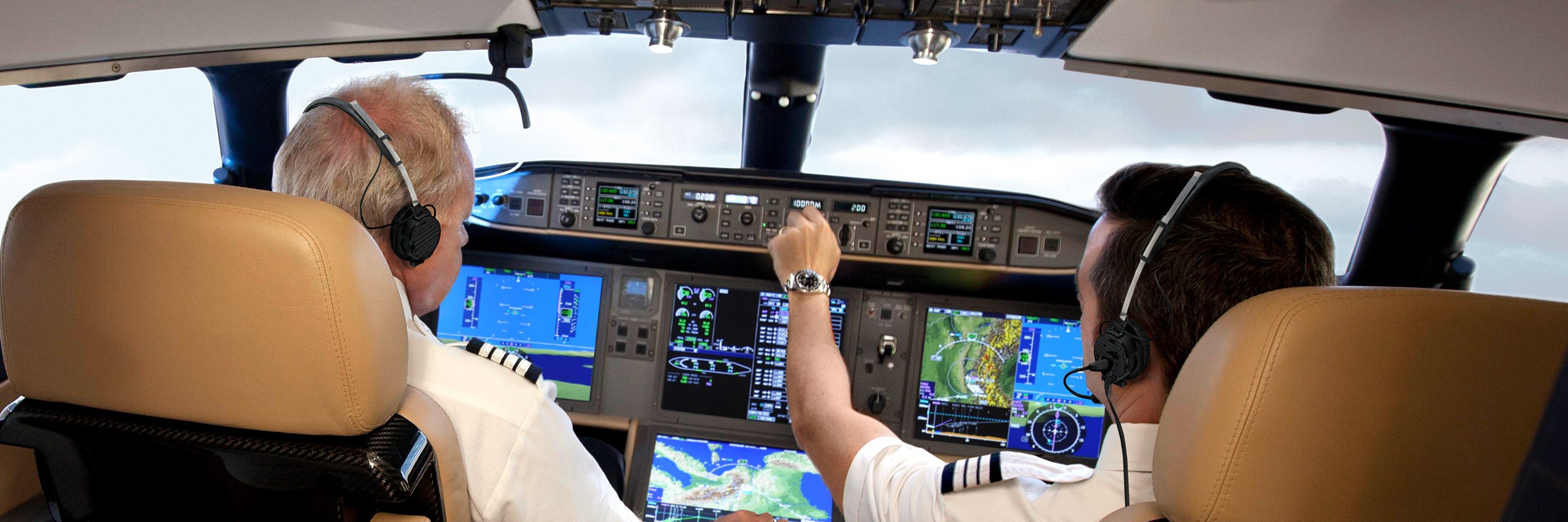 Global 7500 cockpit