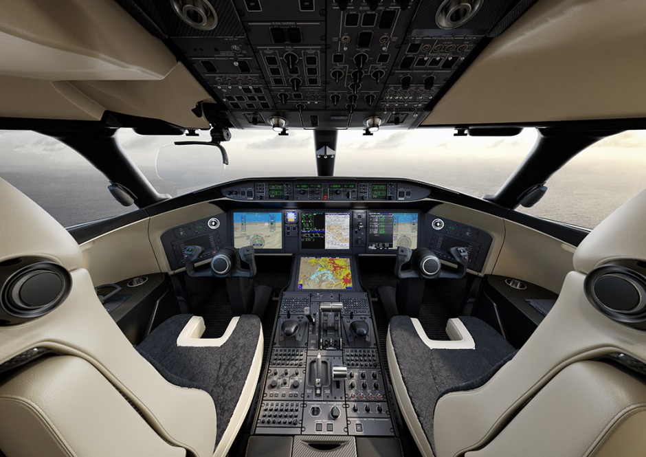 Global 6500 Flight Deck